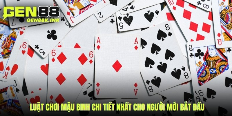 Luật chơi mậu binh chi tiết nhất cho người mới bắt đầu