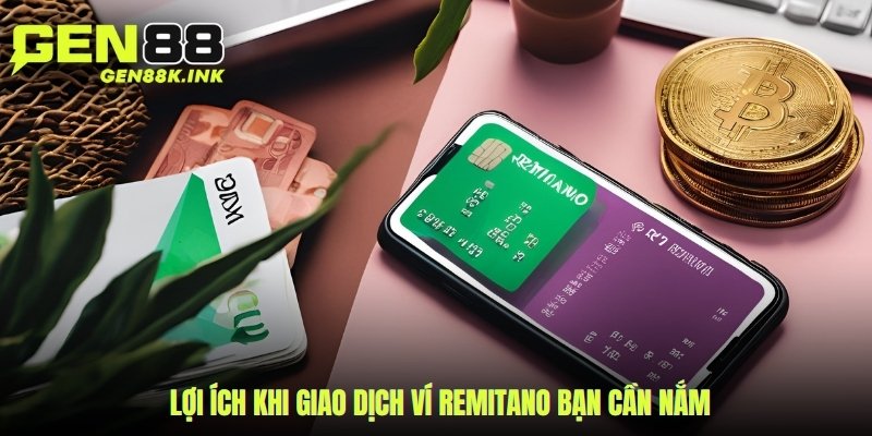 Lợi ích khi giao dịch ví Remitano bạn cần nắm