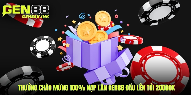 Thưởng chào mừng 100%